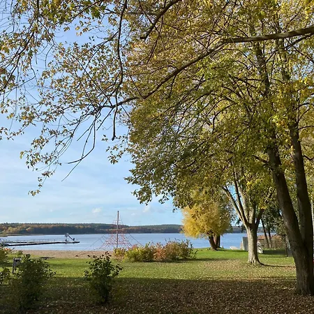 펜션 Am Schilfweg Mit Kanu